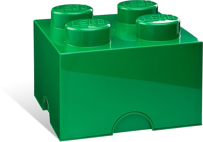 LEGO 5001384 - 4-stud Green Storage Brick