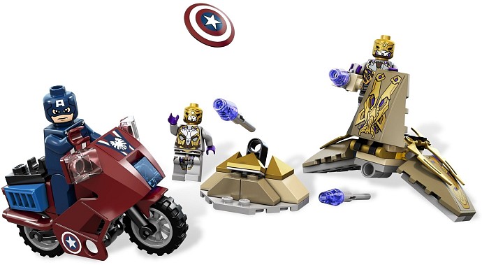 LEGO 6865 Captain America's Avenging Cycle