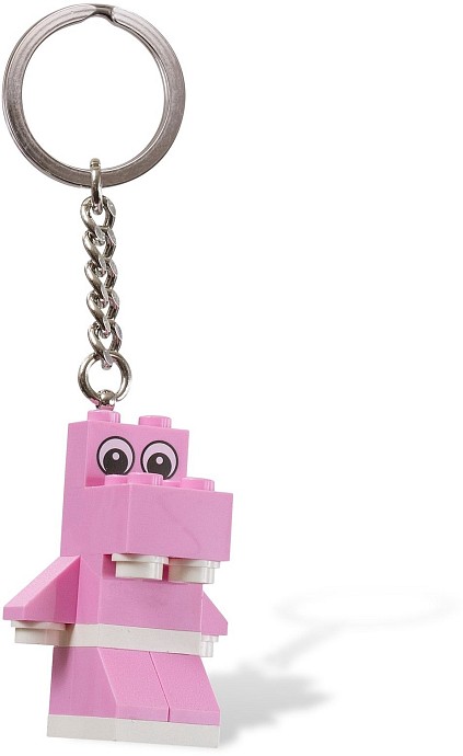 LEGO 850416 Pink Hippo Key Chain