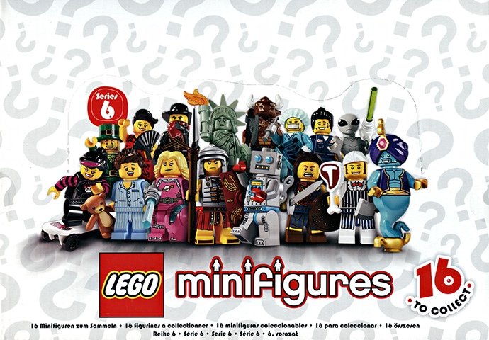 LEGO 8827 LEGO Minifigures Series 6 {Random bag} 