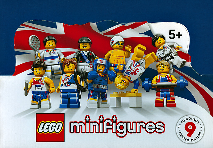 LEGO 8909 Team GB Minifigures - Sealed Box