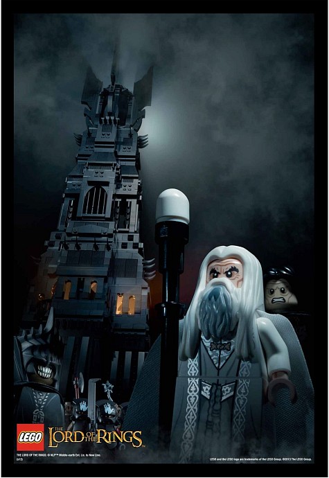 LEGO 5002517 -  Tower of Orthanc Poster 