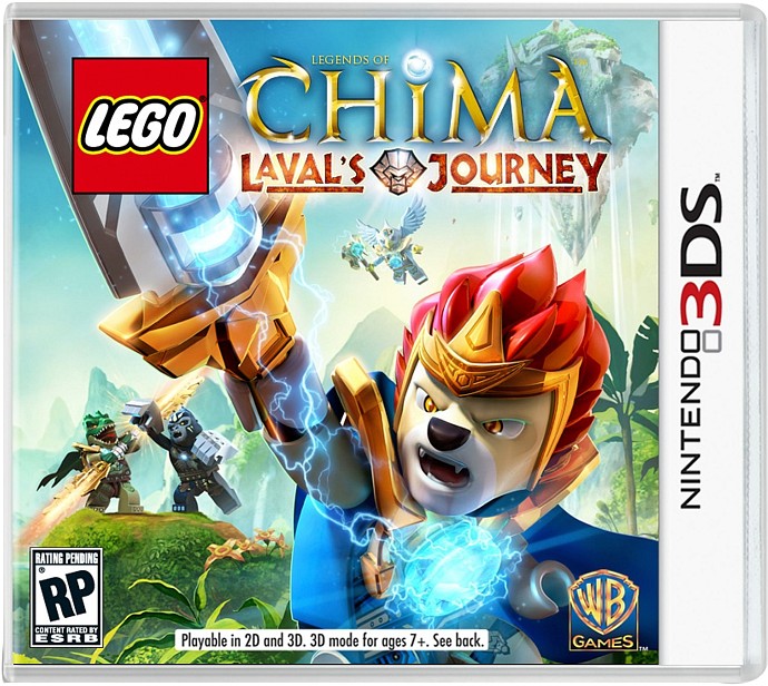LEGO 5002664 Legends of Chima Laval's Journey Nintendo 3DS Video Game