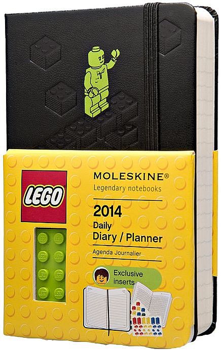 LEGO 5002675 Moleskine 2014 Daily Pocket Planner