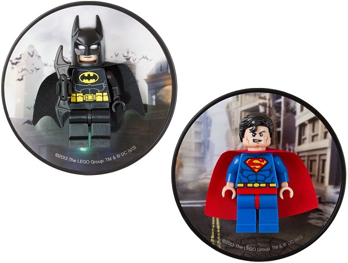 LEGO 5002826 Batman and Superman magnets