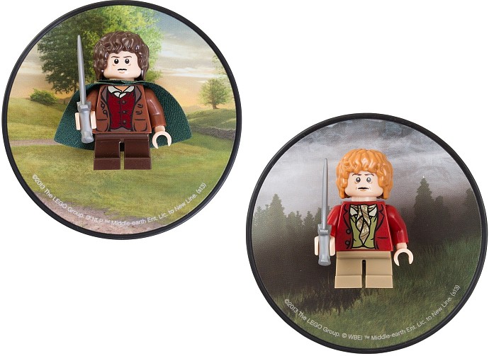 LEGO 5002828 - Magnet Set: Frodo and Bilbo Baggins