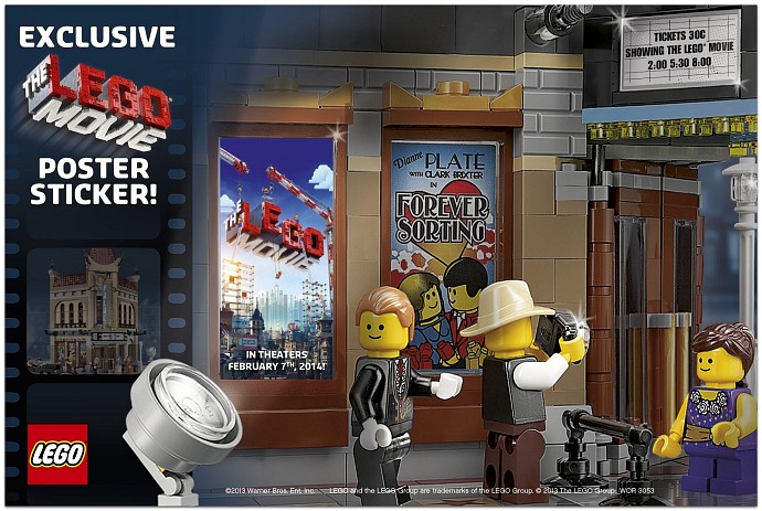LEGO 5002891 LEGO Movie Poster Sticker 