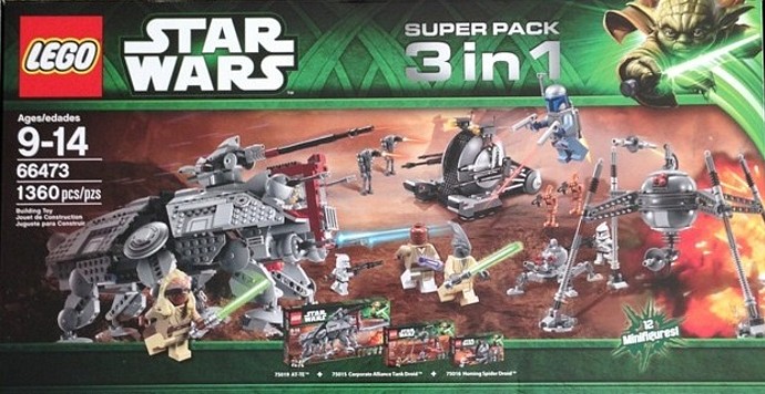 LEGO 66473 LEGO Star Wars Super Pack