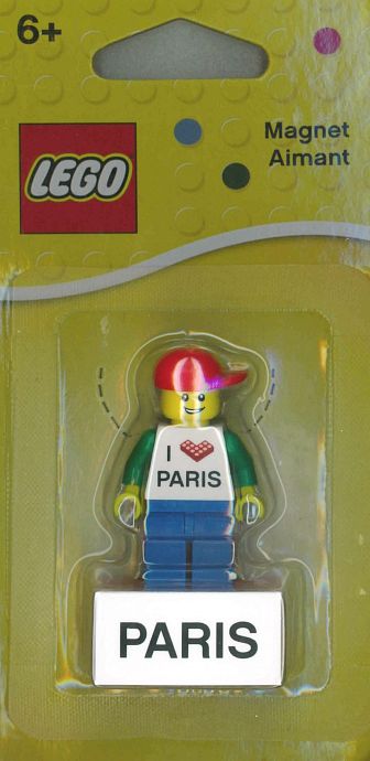 LEGO 850760 - Paris minifig magnet