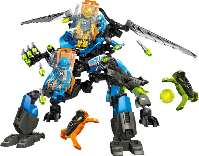 LEGO 44028 SURGE & ROCKA Combat Machine