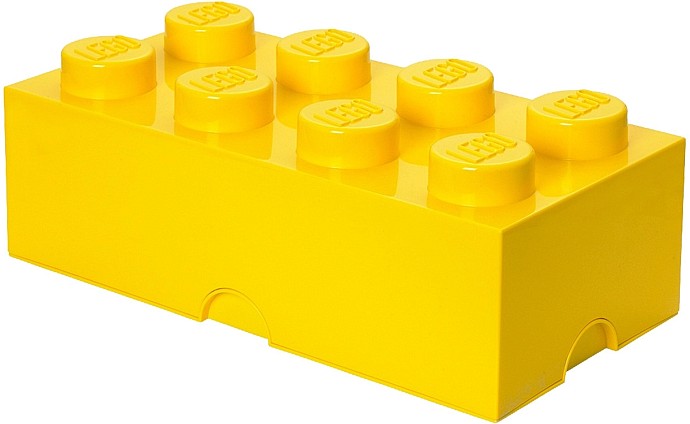 LEGO 5001267 - 8 stud Yellow Storage Brick
