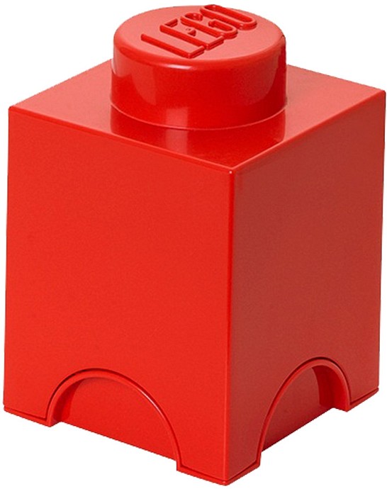 LEGO 5003566 1 stud Red Storage Brick