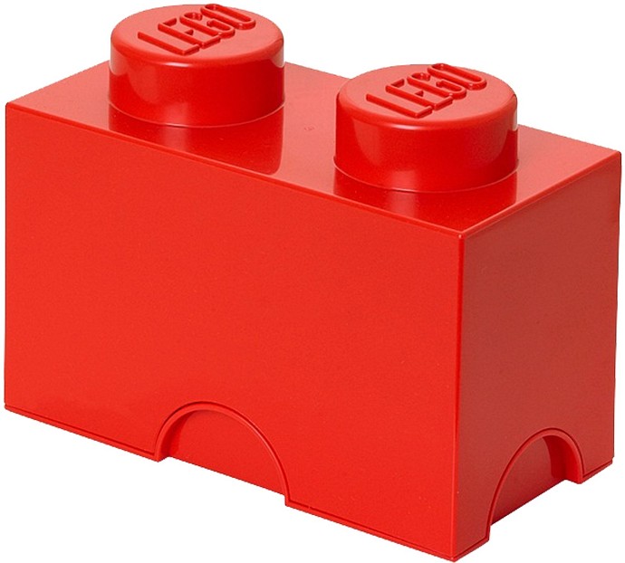 LEGO 5003569 - 2 stud Red Storage Brick