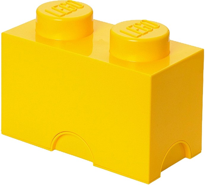 LEGO 5003570 - 2 stud Yellow Storage Brick