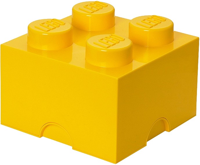 LEGO 5003576 4 stud Yellow Storage Brick