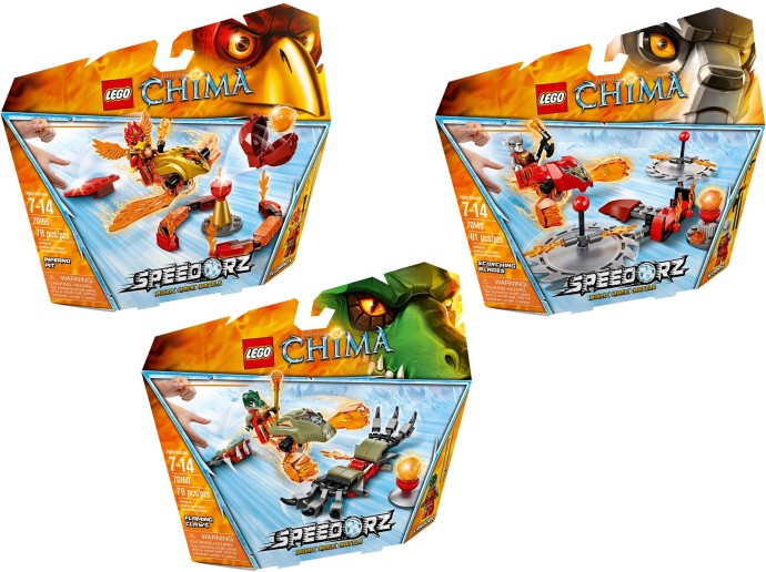 LEGO 5004240 Chima Fire SPEEDORZ Collection