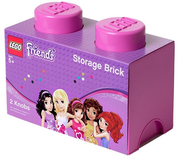 LEGO 5004273 LEGO Friends Storage Brick 2 Bright Purple