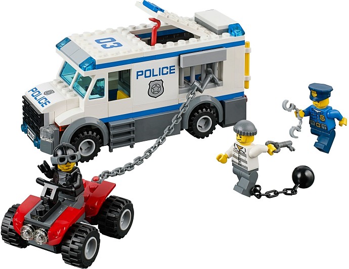 LEGO 60043 - Prisoner Transporter