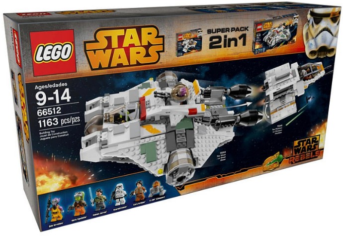 LEGO 66512 - Rebels Co-Pack