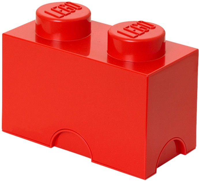 LEGO 5004279 - 2 stud Red Storage Brick