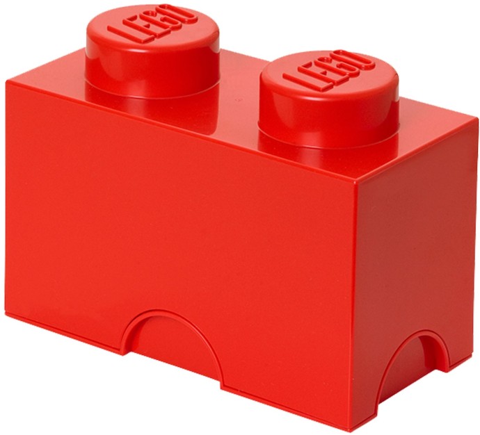 LEGO 5004279 2 stud Red Storage Brick