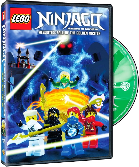 LEGO 5004572 - Masters of Spinjitzu Rebooted â€“ Fall of the Golden Master (DVD)