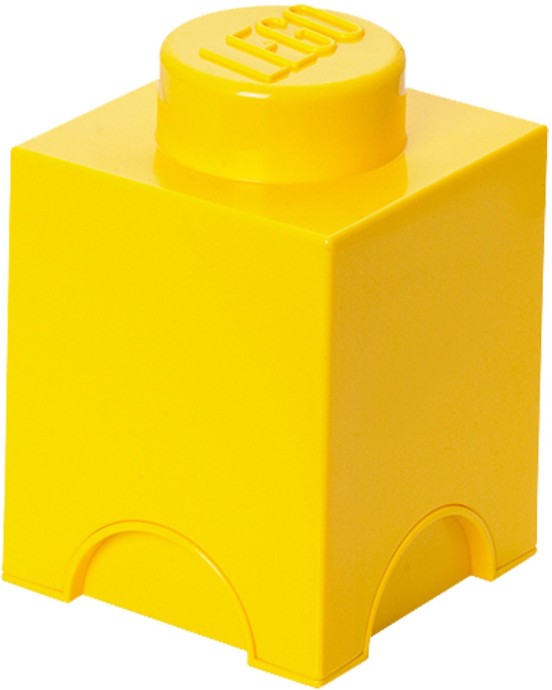 LEGO 5004898 1 stud Yellow Storage Brick
