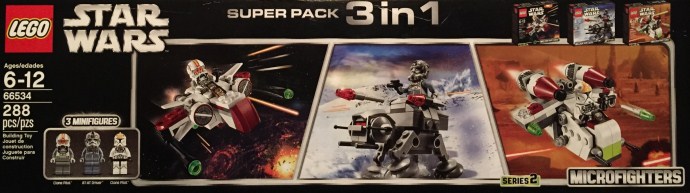LEGO 66534 - Microfighter 3 in 1 Super Pack
