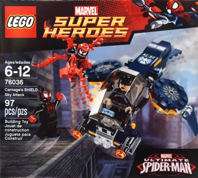 LEGO 76036 - Carnage's Shield Sky Attack