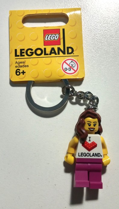 LEGO 851330 I love LEGOLAND keychain, female