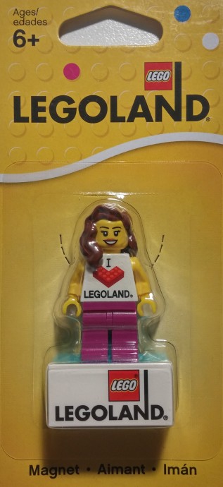 LEGO 851331 - I love LEGOLAND magnet, female