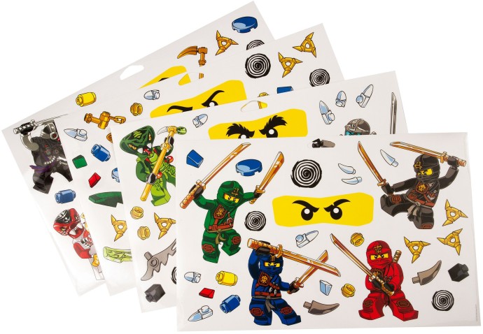 LEGO 851348 Ninjago Wall Stickers