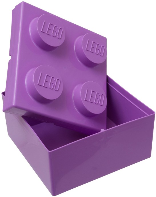 LEGO 853381 2x2 LEGO Box Purple