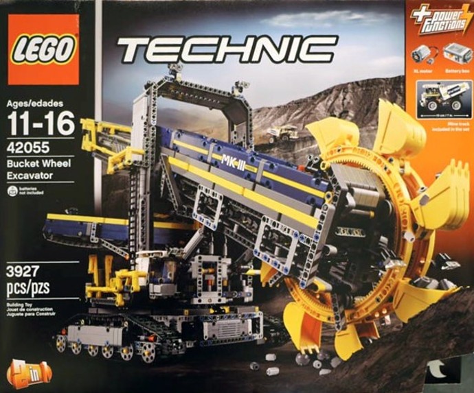 LEGO 42055 Wheel Excavator Set Information - BrickInvesting.com