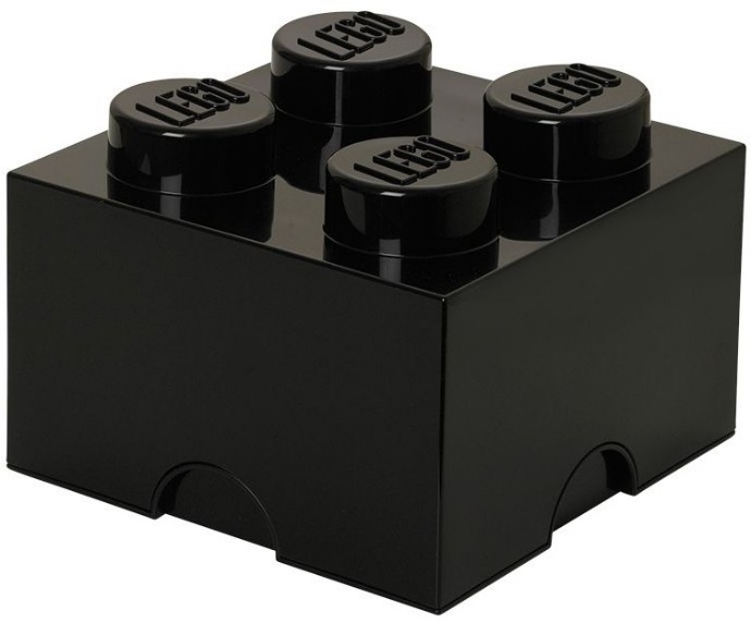 LEGO 5005020 - 4 stud Black Storage Brick