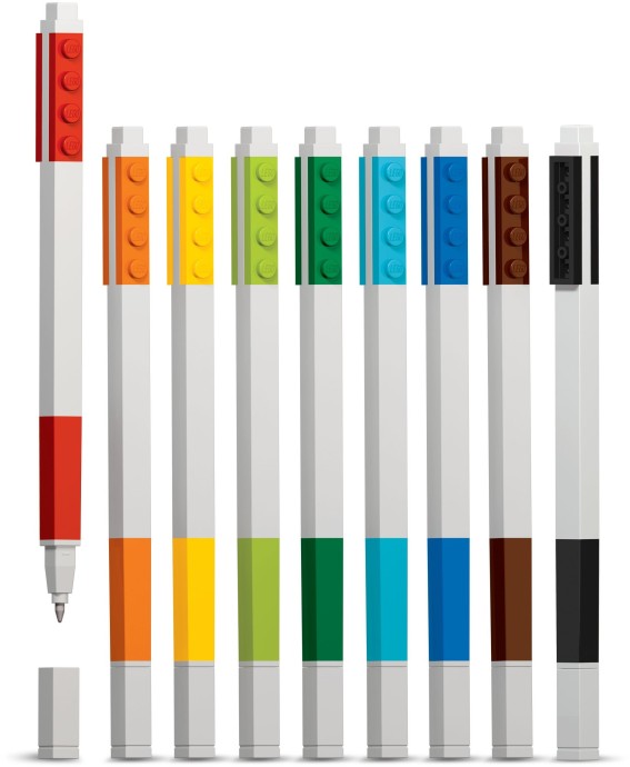 LEGO 5005146 - 9 Pack Gel Pen Set