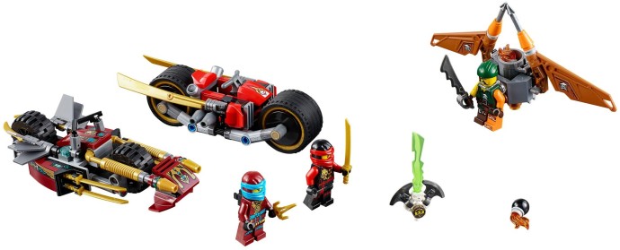 LEGO 70600 Ninja Bike Chase