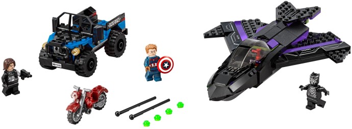 LEGO 76047 Black Panther Pursuit