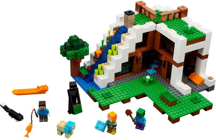 LEGO 21134 - The Waterfall Base