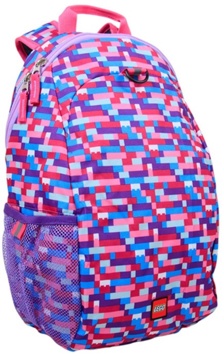 LEGO 5005351 - Pink Purple Brick Print Heritage Backpack