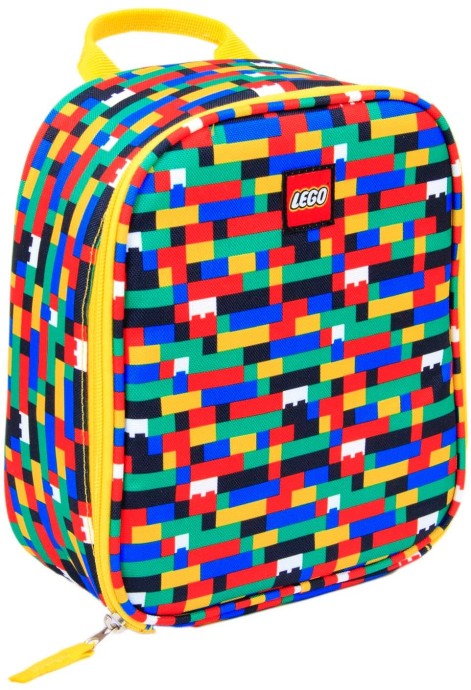 LEGO 5005355 Red Blue Brick Print Lunch Bag