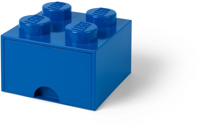 LEGO 5005403 4 stud Bright Blue Storage Brick Drawer