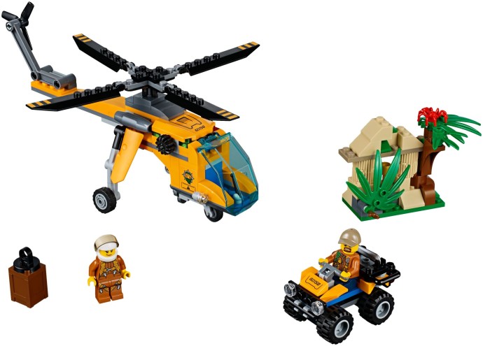 LEGO 60158 - Jungle Cargo Helicopter 