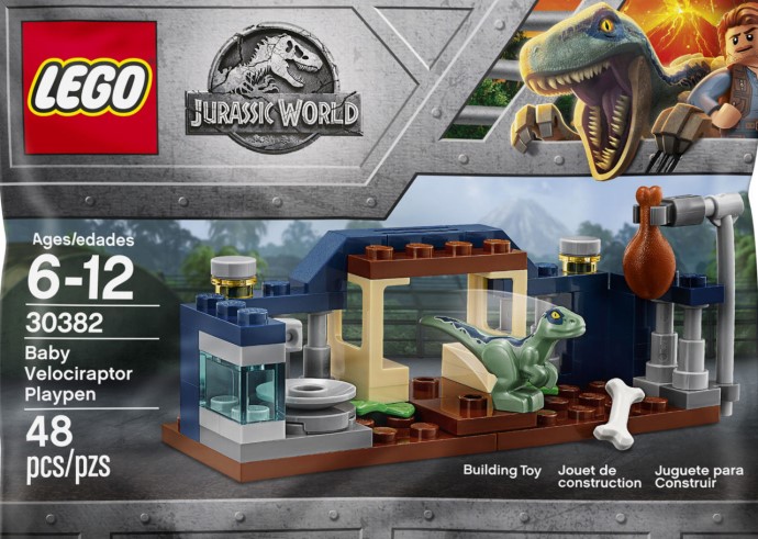 LEGO 30382 Baby Velociraptor Playpen