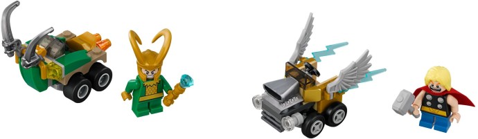LEGO 76091 - Mighty Micros: Thor vs. Loki