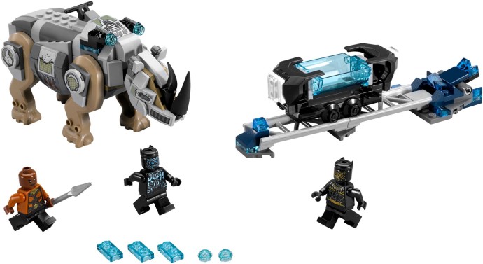 LEGO 76099 - Rhino Face-Off by the Mine