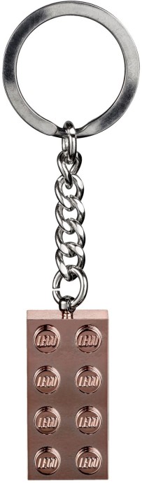 LEGO 853793 2x4 Rose Gold Keyring