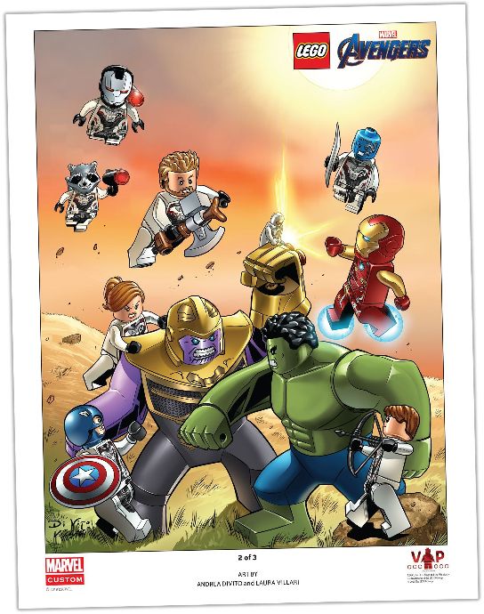 LEGO 5005881 -  Avengers: Endgame art print