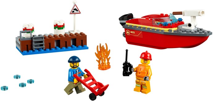 LEGO 60213 - Dock Side Fire