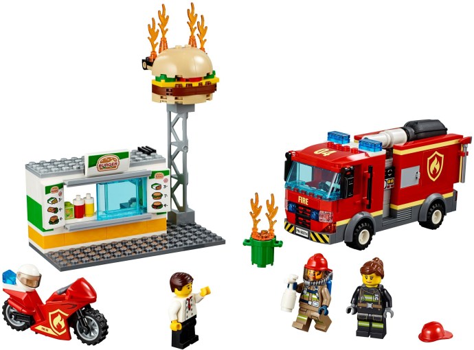 LEGO 60214 - Burger Bar Fire Rescue